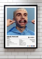 mata „młody matczak” | plakat A3 Prezent album rap ozdoba na ścianę