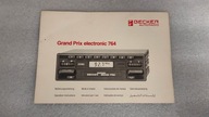 instrukcja obsługi radio BECKER Grand Prix 764 Mercedes W201 W124 książka