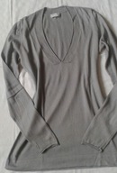 The White Company London luksusowy sweterek mix jedwab/kaszmir