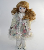 STARA LALKA PORCELANOWA ANGLIA KOLEKCJONERSKA 40CM