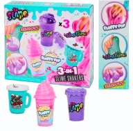 FABRYKA SO SLIME DIY ZESTAW DO ROBIENIA GLUTÓW SWEET SLIME 3x SHAKER