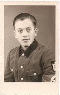 TRZECIA RZESZA -WEHRMACHT -ŻOŁNIERZ -fotografia -format pocztówkowy
