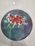 Praca artystyczna na płycie winylowej