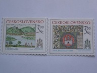 Czechosłowacja - zabytki Bratysławy - Mi. 2418-19 **