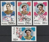 POLSKA - GENERAŁOWIE WOJSKA POLSKIEGO - 1989 - CZYSTE **