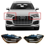 Lampy AUDI Q7 lift 2020-2024 LED USA 4M0941011B 4M0941012B - stan idealny