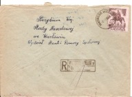 WĄDROŻE WIELKIE -erka -koperta - stempel obieg 1960 rok