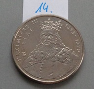 100 złote z 1987 roku , KAZIMIERZ WIELKI , UNC