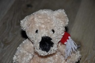 pluszak maskotka miś misio NICI z czerwonym szalikiem