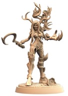Verdant Warden Warrior Dryad Driada Pinup A RPG Druk 3D NSFW