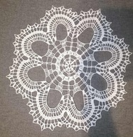 Serwetka szydełkowa śr. ok. 35 cm