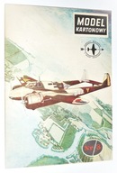 MODEL KARTONOWY nr.3 samolot FOKKER G.1B 1:33