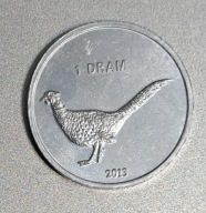 Górski Karabach 1 dram, 2013r. Bażant BCM