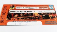 bilet KSZO Ostrowiec - AVIA Świdnik 18.03.2017