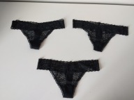 3 szt Śliczne markowe majtki George UK 10 EUR 36-38