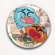 PRZYPINKI BADZIKI BUTTONY ZNACZKI 44 mm – na każdy gust! Gumball Watterson