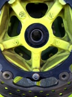 Yamaha mt07 felga przednia koło tarcze komplet