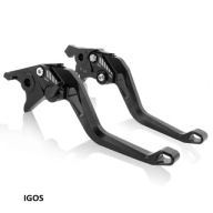 Dźwignie Klamki Hamulca Sprzęgła Suzuki Bandit 650 2007-2010 Czarne 147mm