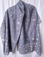 Cream Deluxe szal apaszka z koronką 180x110