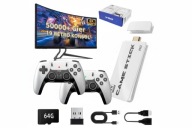 Konsola Retro Game Stick 4K HDMI 50000 Gier 2 Pady Bezprzewodowe TV HDMI