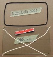 Uszczelka szyby drzwi Mastercook 36x21