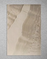 Obraz na płótnie strukturalny abstrakcja Wabi Sabi minimalistyczny 70x100