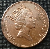 *WIELKA BRYTANIA [0154] *2 Pence 1993 TWO PENCE *ELIZABETH II