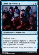 MTG Curse of Verbosity C17 uncommon