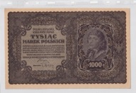 1000 MAREK POLSKICH Polska 1919 I SERJA CT super stan