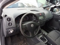 KONSOLA DESKA PODUSZKA PASY VW GOLF V PLUS