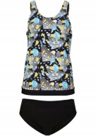 24748 STRÓJ KĄPIELOWY TANKINI komplet 2 cz TOP + MAJTKI 44 2XL