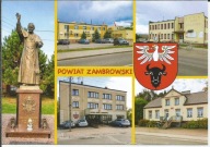 POWIAT ZAMBRÓW- HERB - PAPIEŻ