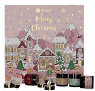 Kalendarz adwentowy ze świątecznymi świecami