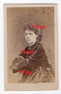 CZĘSTOCHOWA CZENSTOCHAU ok. 1865 - ATELIER S. LANGFIER - CARTE DE VISITE