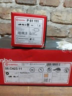 BREMBO TARCZE i KLOCKI HAMULCOWE TYŁ P61111 08.C423.11 Mazda 6 Peugeot 4008