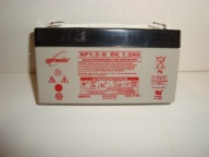 AKUMULATOR Genesis NP1.2-6 1.2Ah 6V DO KAS FISKALNYCH WAG i innych użądzeń
