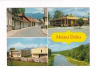 Mszana Dolna Dworzec PKS Motel Restauracja 1984r