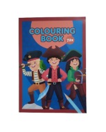 KOLOROWANKA PIRACI COLOURING BOOK 72x DLA DZIECI PRZYGODA PIRATE THEME