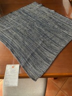 N SERWETKA ŚWIĄTECZNA POPIEL Z SREBRNYM NALOTEM NOWA INDYJSKA