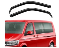 Deflektory Wiatru do VW T5 i T5 T6 (2003-2024) – 2 szt., czarne