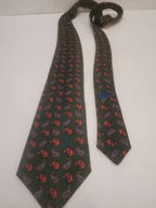 KRAWAT MĘSKI ELEGANCKI JEDWABNY CELINE PARIS ORYGINALNY KONIE