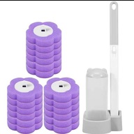 Szczotka Do WC z TIKTOK Zestaw Do Czyszczenia Toalet+18 Zapasowych Gąbek