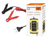 MOCNY PROSTOWNIK AUTOMATYCZNY SAMOCHODOWY LCD 100Ah LCD 12V 6A
