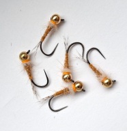 SZTUCZNA MUCHA NIMFA JIG #14 SKARPETA