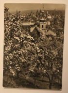 PRAHA. Pohled ze Seminarske zahrady na mesto, PRAGA, CZECHY, CZECHOSŁOWACJA