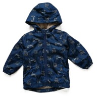 MATALAN kurtka wiatrówka na polarze AUTA 80 cm