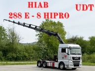 MAN TGX 26.500 * CIĄGNIK SIODŁOWY + HIAB 288 E - 8 HIPRO + PILOT * STAN BDB
