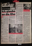Depeche Mode wywiad z Dave'm - BRAVO format A4 z 1985