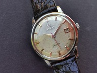 Omega Geneve Automatic, 1962s, niezwykła tarcza