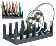 Stojak NA POKRYWKI TALERZE organizer kuchenny do szafki szuflady